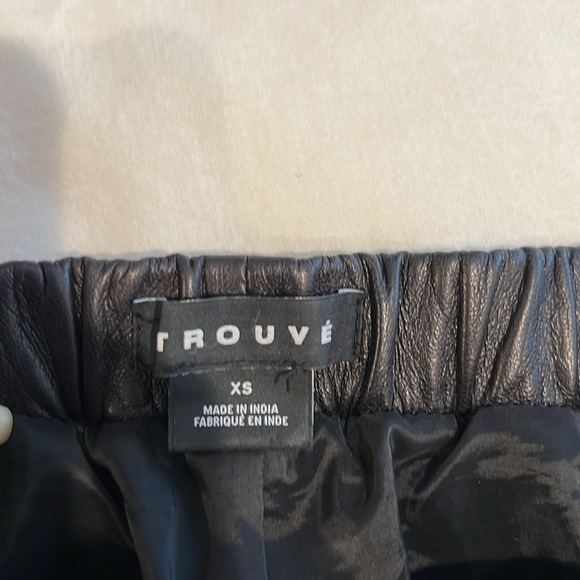 Leather joggers - Picture 4 of 5